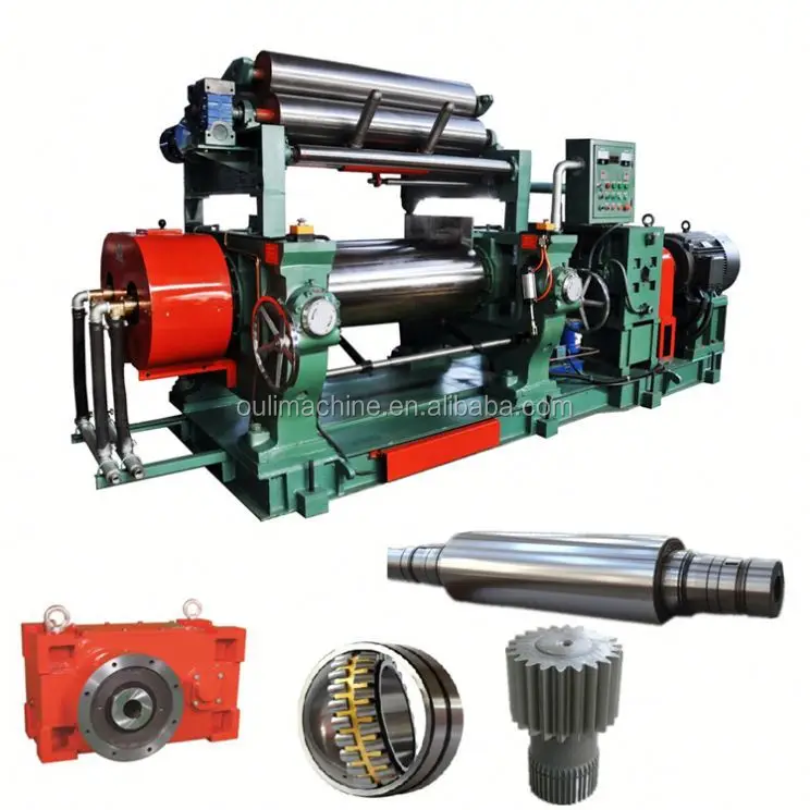 Высокотехнологичная Новинка Циндао 18 дюймов резиновая/открывающаяся двухвальная смесительная мельница