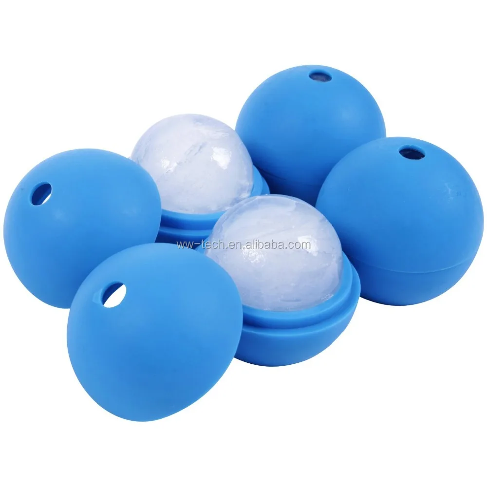 
Whiskey Large spheres silicone ice ball maker mold 