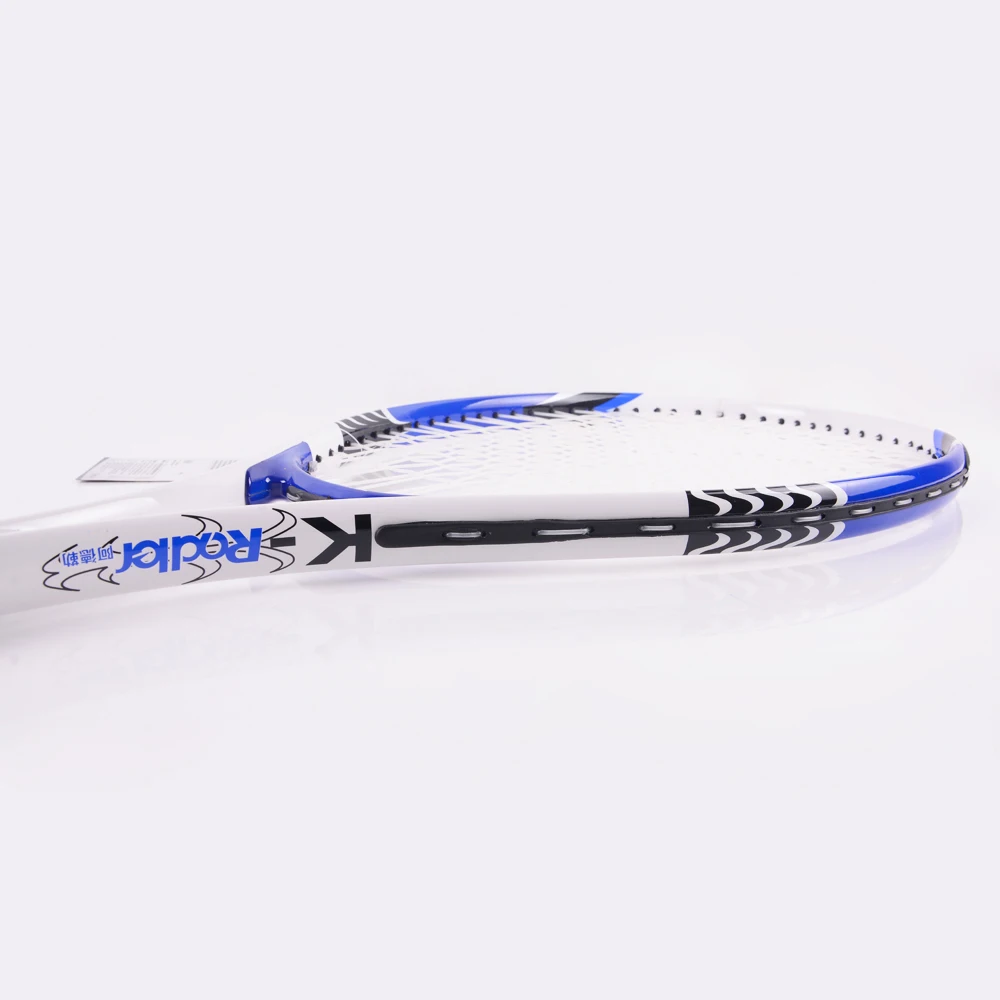 Factory custom provided tennis racket,Adult 27inch light weight 1/2palyers one-pcs tennis racquets sets with 1 tennis bag