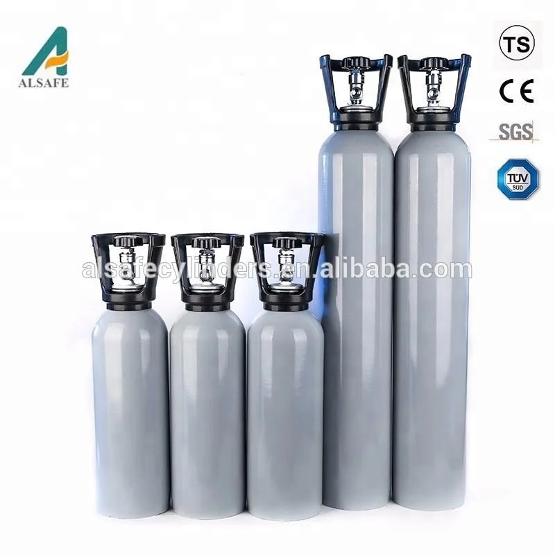 New Style High Pressure CO2 Aluminum Tank for Aquarium and Welding Durable Aluminium Material