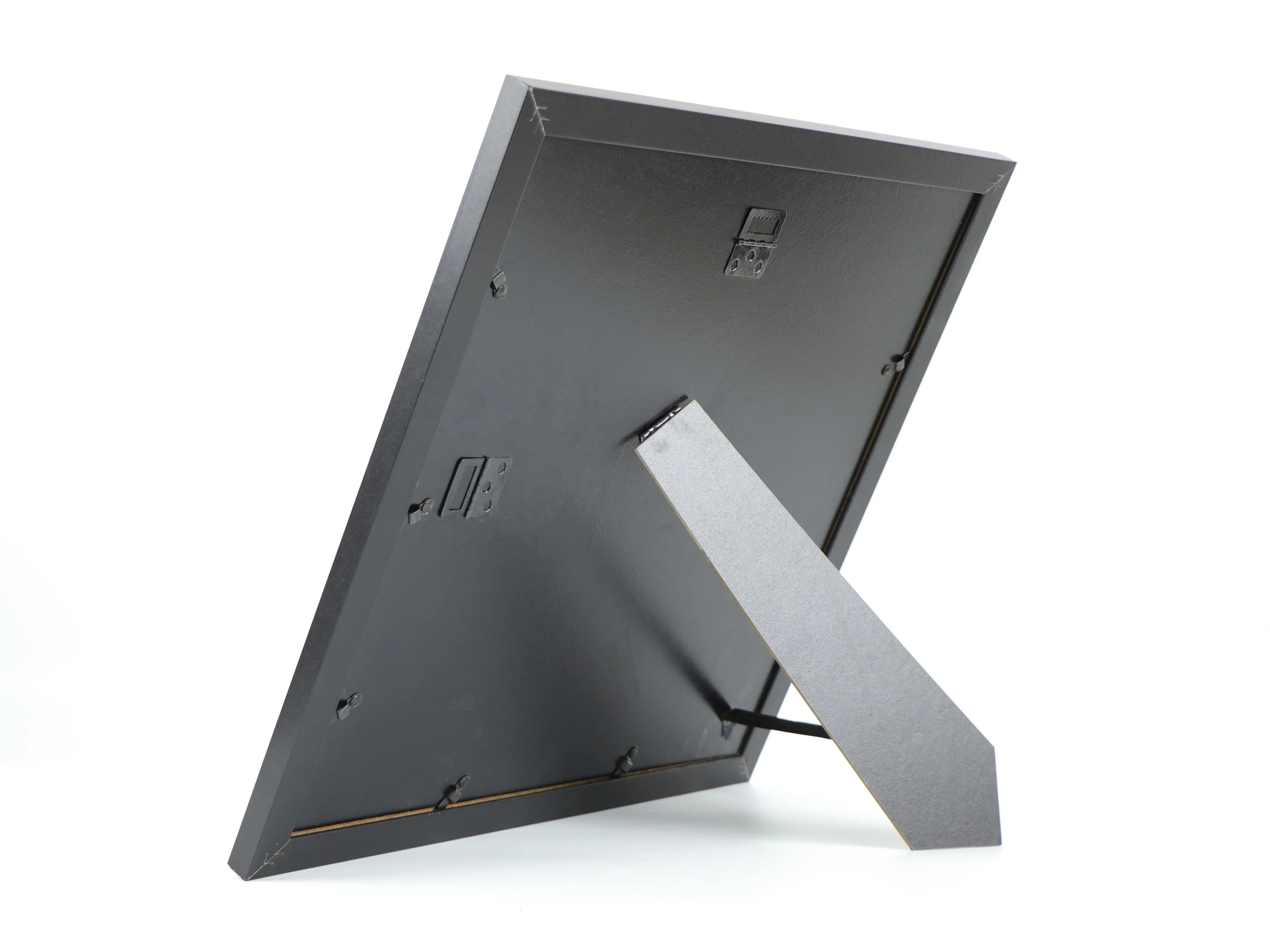 black 14x14 wedding Picture Frames, Guest signature frame, 2.2mm Glass with 1.2mm Mat to 5x7 photo..