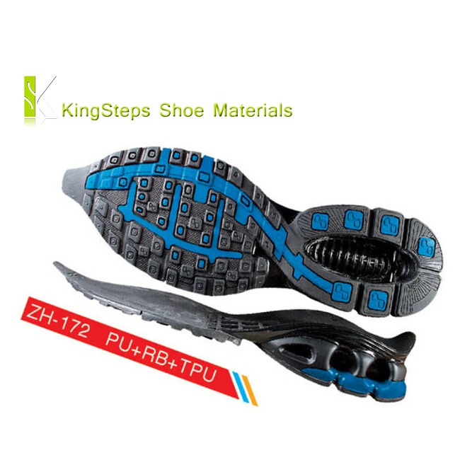 PU sole for running shoes made in Jinjiang Rubber TPU soles new sports outsoles KSZH-172