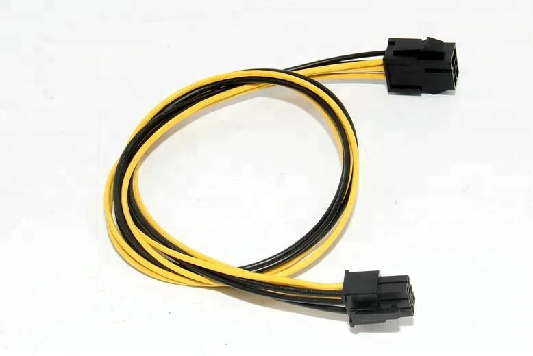 GPU 6 pin to 6 pin PCI Express Power Converter Cable For Video Card PCI E The power supply