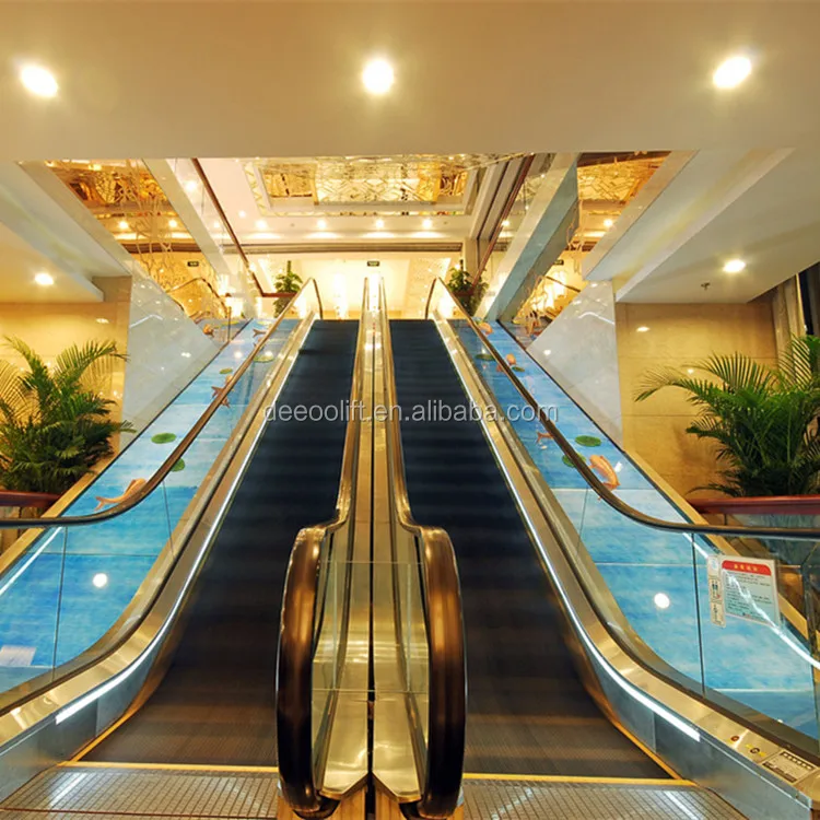 Indoor outdoor commercial residential escalator moving sidewalk