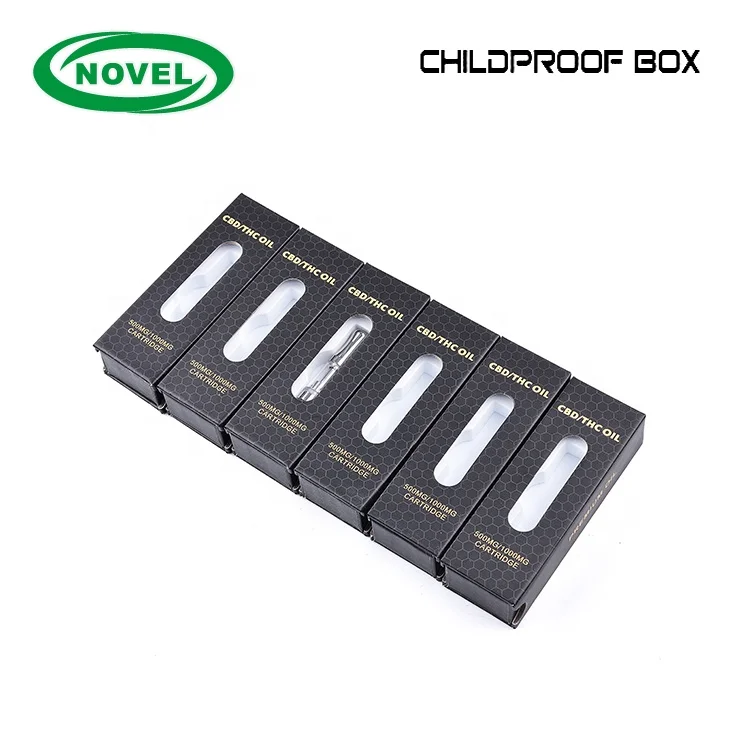 
wholesale custom empty cartridge packing paper box 510 vape cartrige packaging 