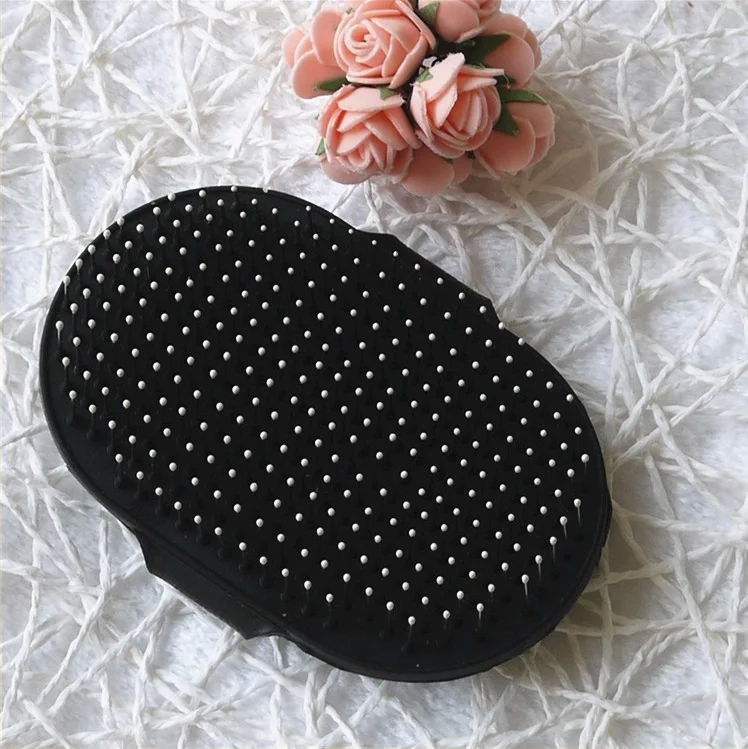 Wholesale Professional Low Price Dog Cat Pet Animals Soft Rubber Massage Pin Brush Comb With Protection Ball