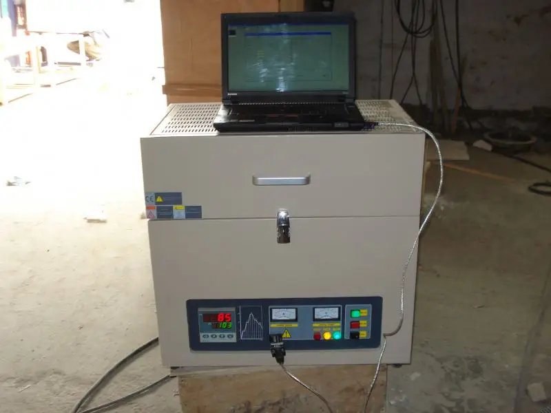 1200C Lab Electric Split Rotary Tube Furnace, Quartz Tube Furnace