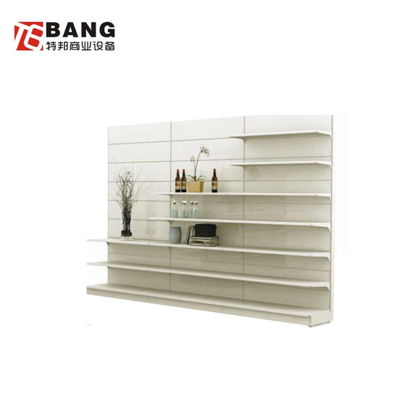 
High quality supermarket luggage metal book shelf display shelves for retail stores 
