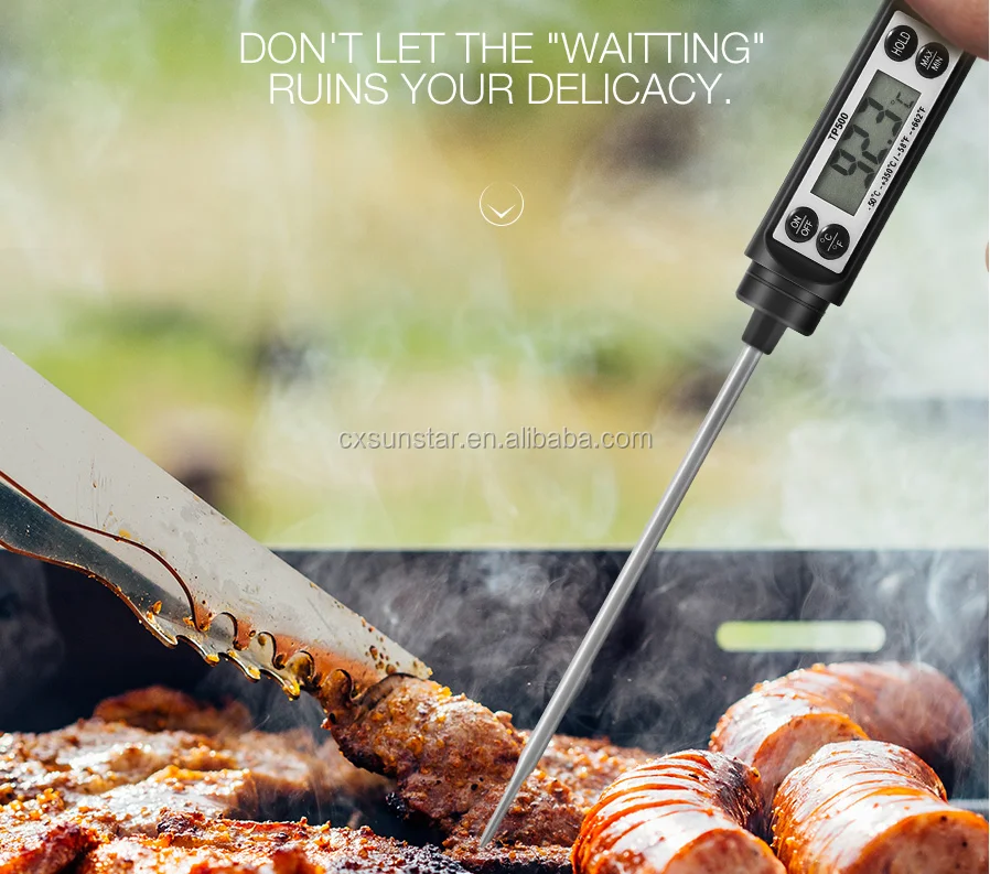 TP500 Pen Shape High-performing Instant Read Digital BBQ Cooking Meat Food Thermometer