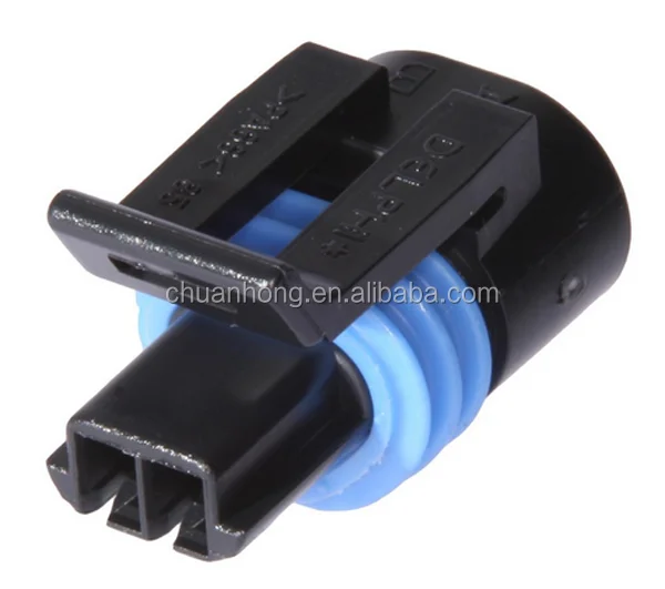 Delphi 2 way connector housing or pigtail 12162193 For Coolant Temperature Temp Sensor ECT plug GM TPI TBI LT1 LS1