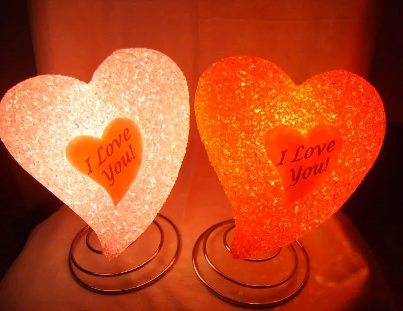 
 Night light/lamp,double colours for lover  