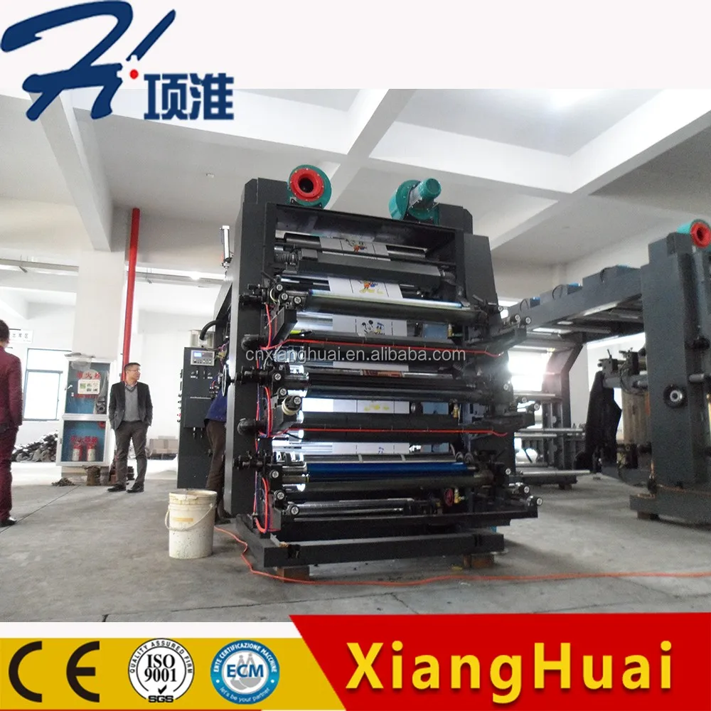 Завод производитель высокое качество нетканые флексографическая печатная машина