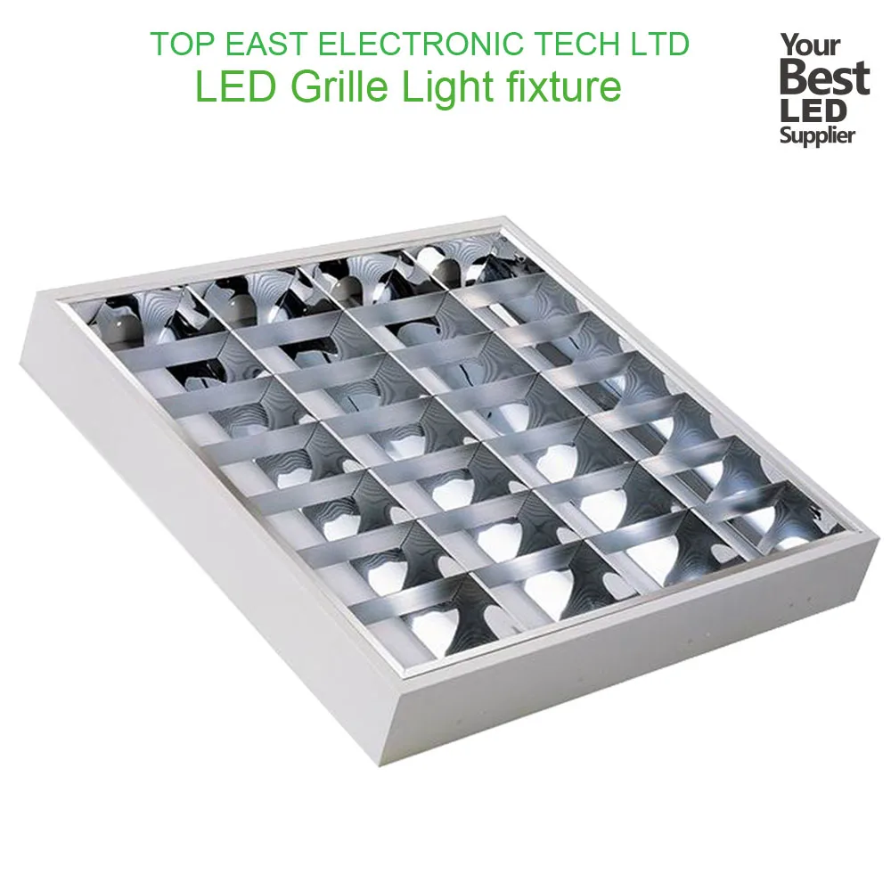 High quality CE DLC T5 T8 LED Troffer lighting grille light with 3 years warranty