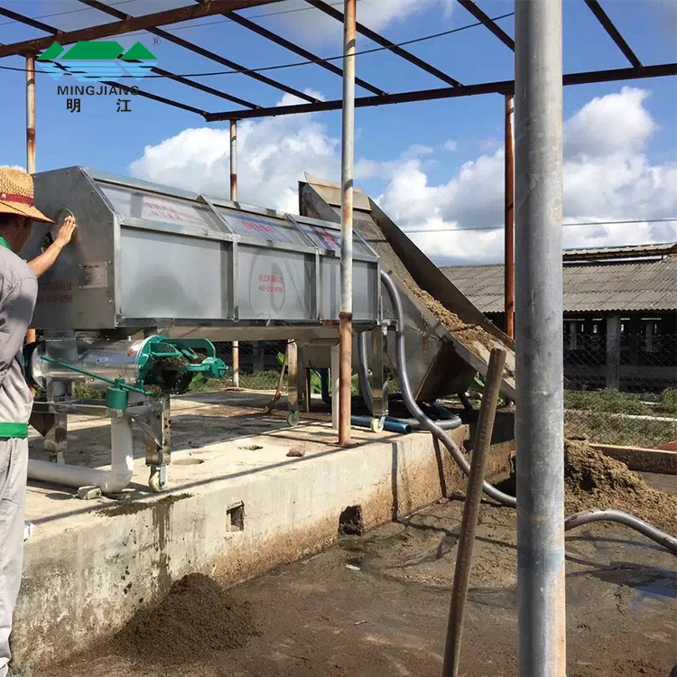  Прочная центрифуга механические решетки Коровья навоза курица помпы твердый и жидкий сепаратор