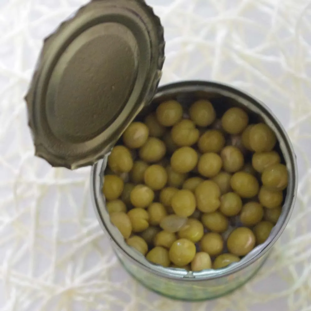 Best canned green peas in dubai with high quality 400G