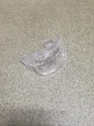 Dual silicone teeth bleaching mouth trays