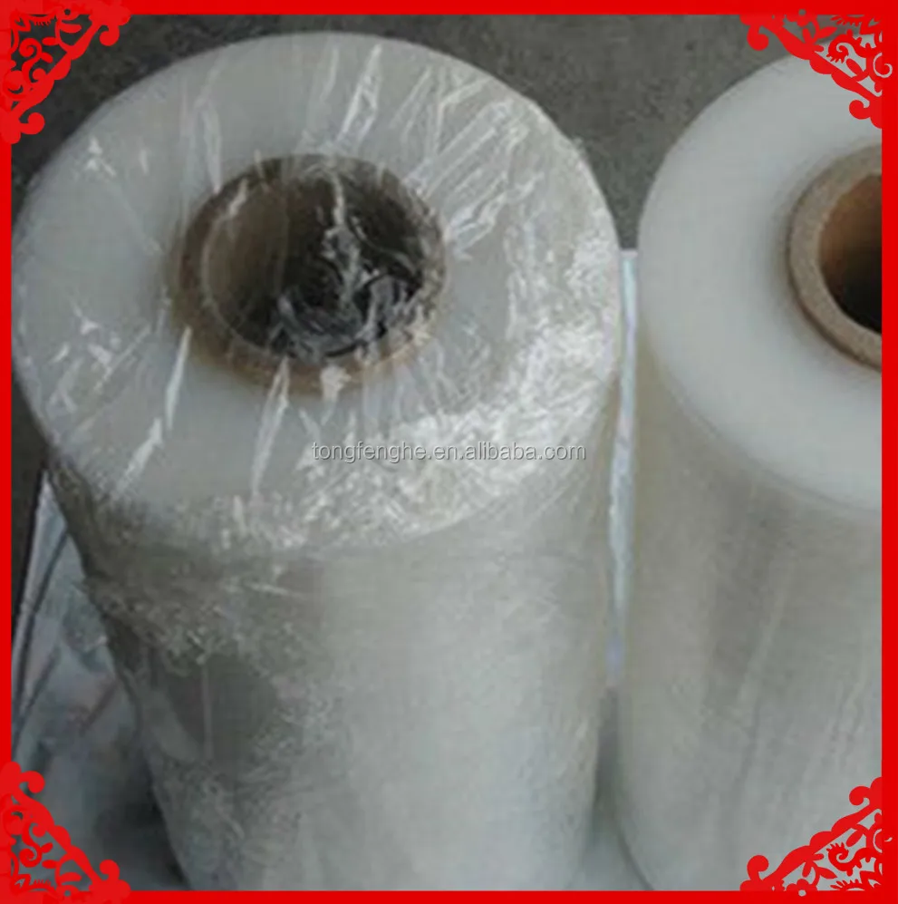 17 микрон горячая пленка Lldpe Clear Industrial Ldpe стрейч-пленка цены