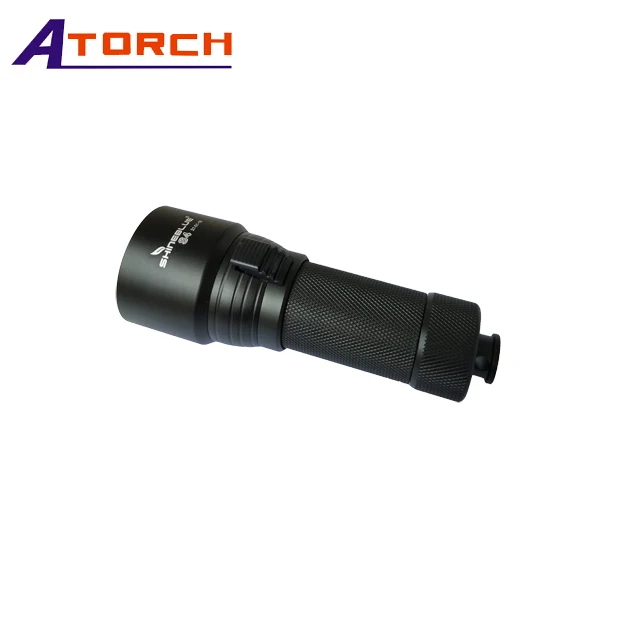 120220lumen usb torch underwaterflashlight for hunting Atorch diving torch