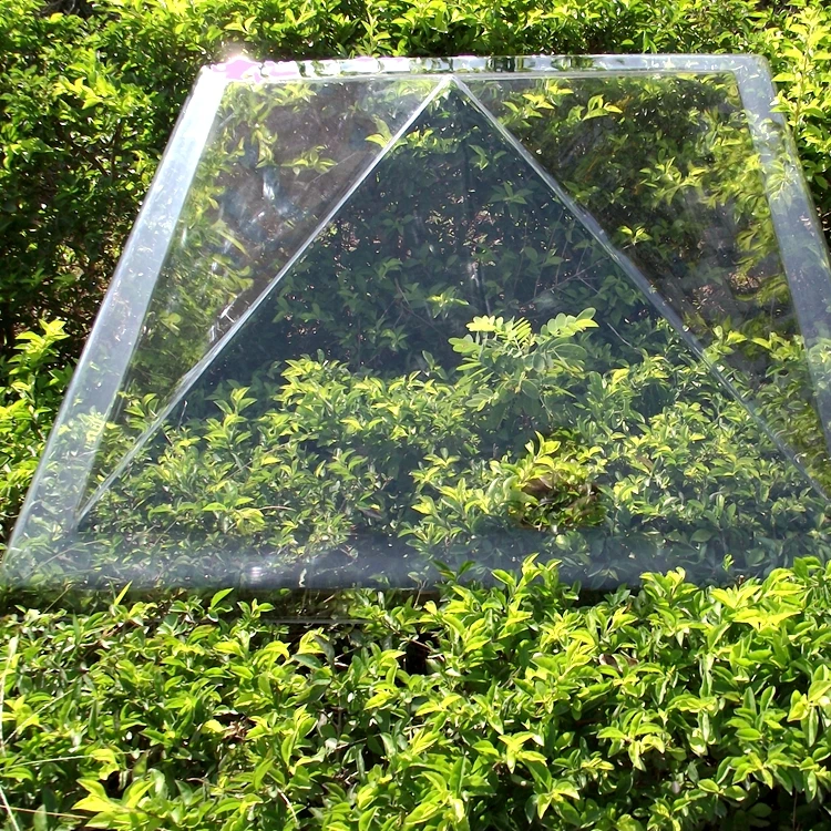 Eco-friendly indoor skylight dome basement PC dome skylight roof PMMA dome cover