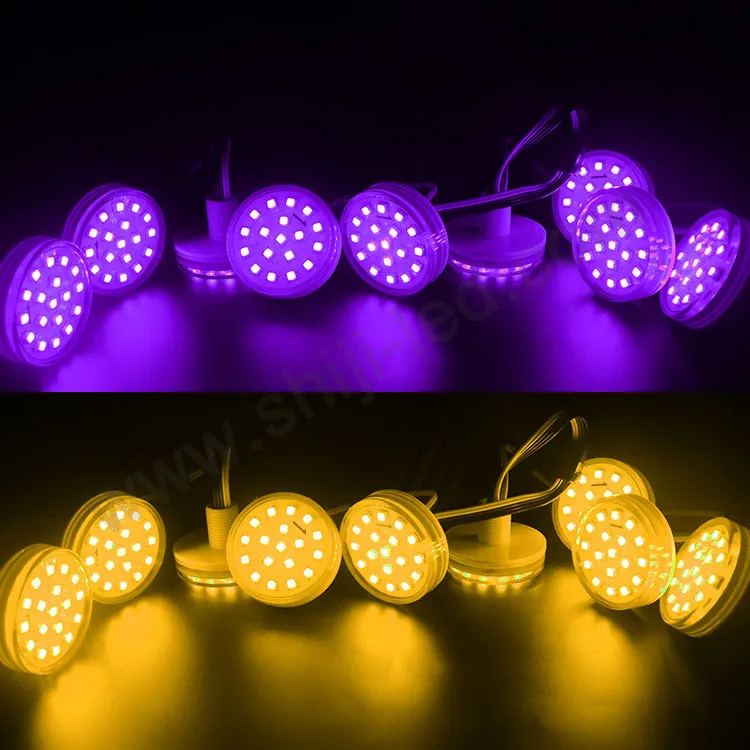 Волшебный Цвет Водонепроницаемый 60 мм 18 точек rgb DMX светодиодный пиксель UCS2903 освещение для парка
