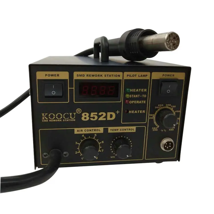 [KOOCU] 852D+ 2 in 1 Multifunctional Digital SMD Rework Station