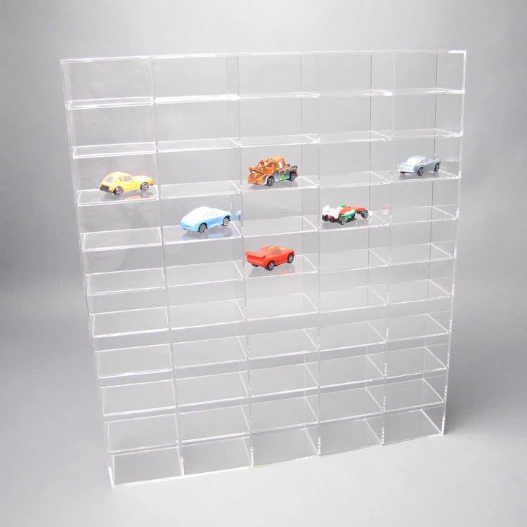 Custom clear acrylic car display case