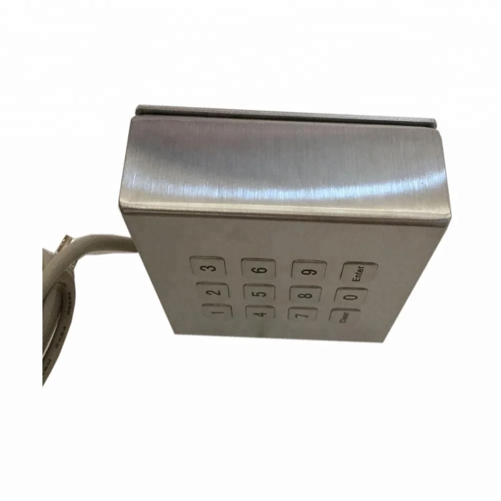 
Desktop Keypad Numeric Metal Keypad 4X3 Layout 