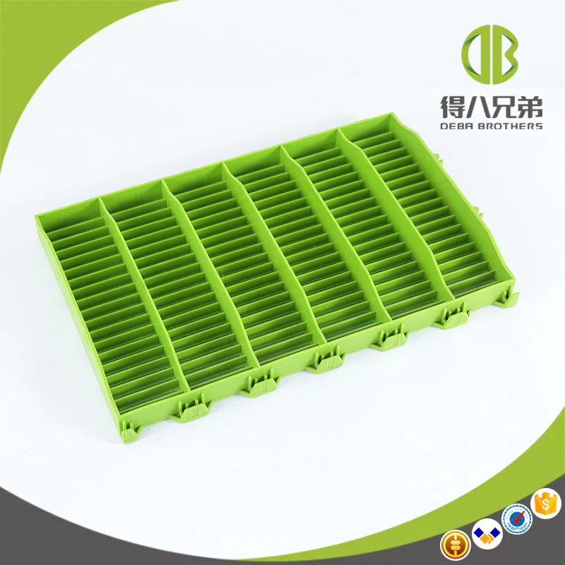 High Strength Plastic Slat Floor For Pig Farrowing Crate and Stall