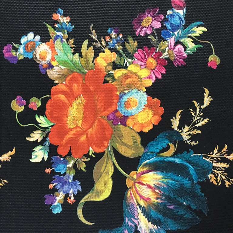 
Customized High Quality digital printing service printed canvas fabric 