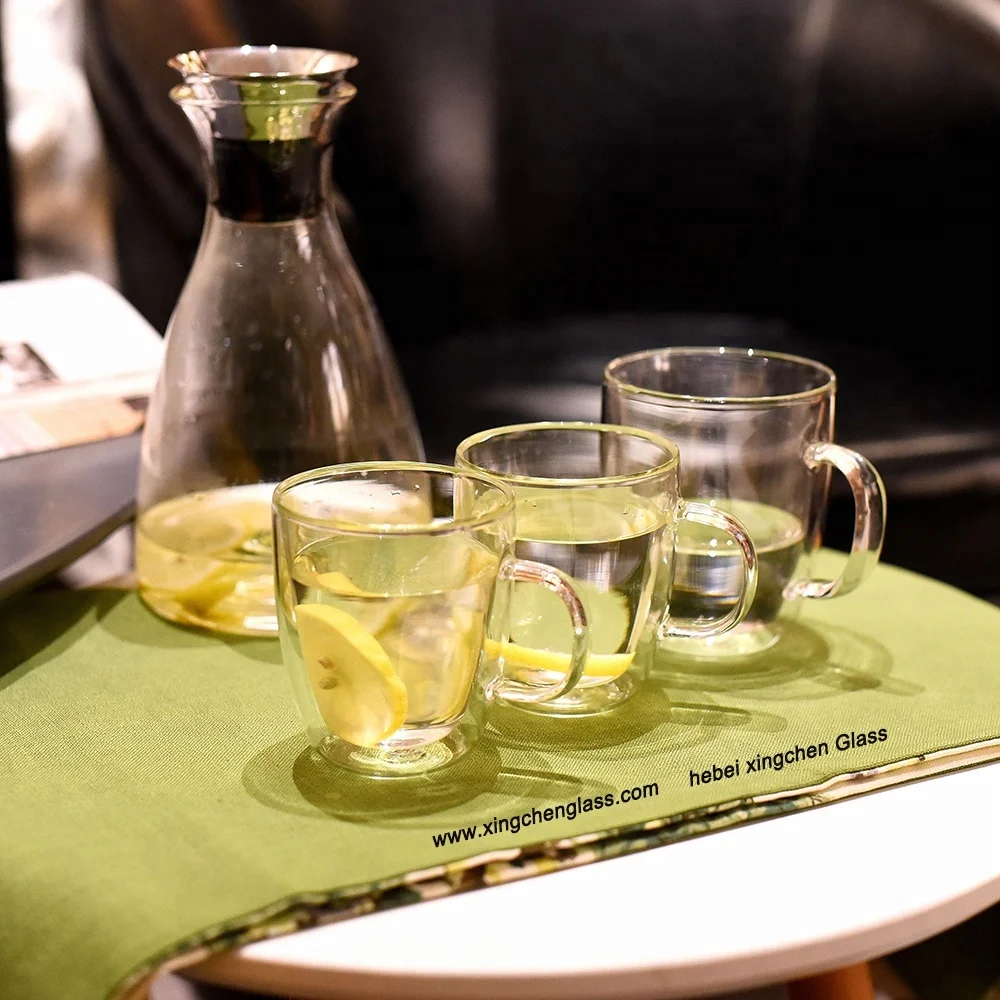 Double Wall Tea Wine Coffee Glass Mug ,coffee Double Wall Glass Cup