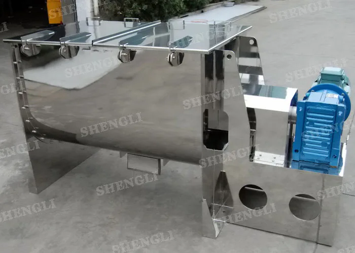 Horizontal Stainless Steel  Ribbon Mixer / Blender for Chemical and food industry