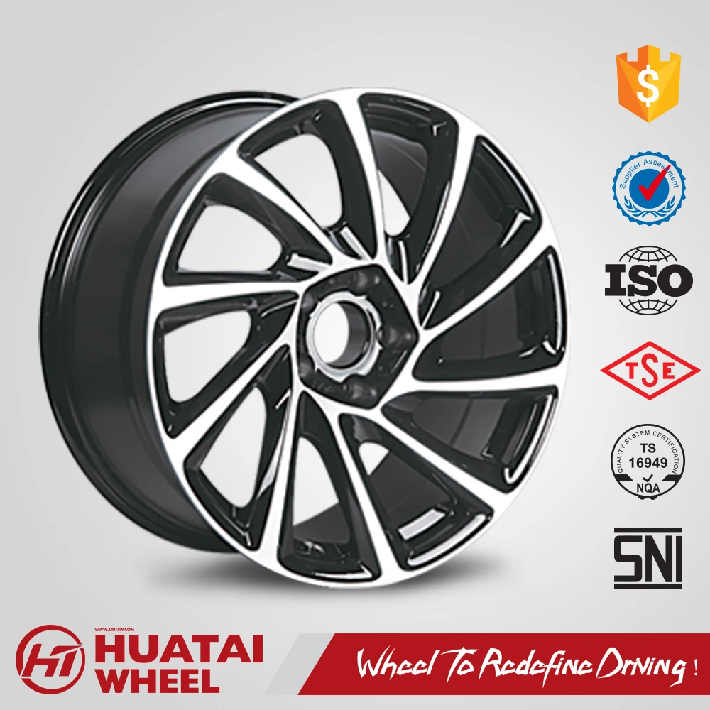 15 дюймов TS обода сплавочных колес бескамерные колеса обод