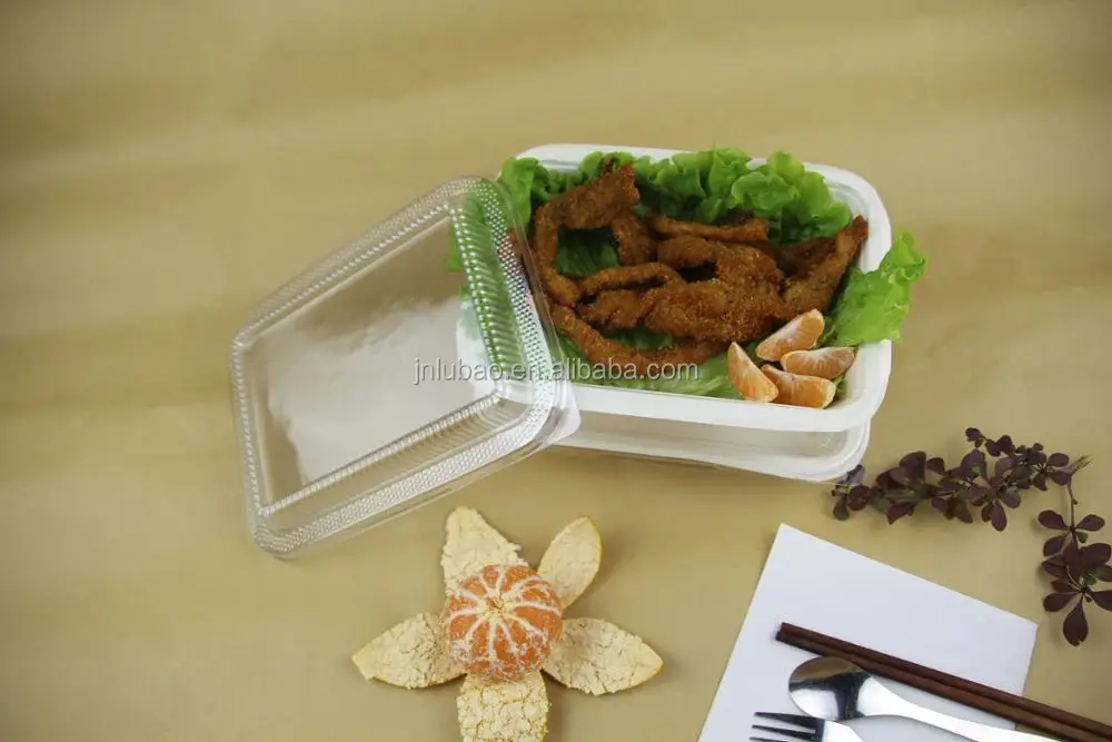 Disposable Paper Take Away Lunch Box with test report