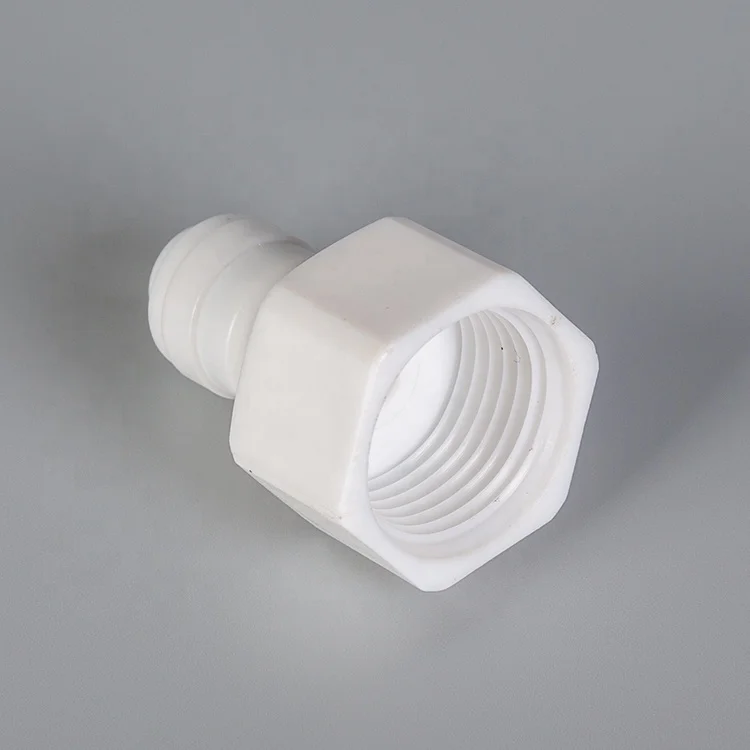 New arrival Internal Thread Straight Tube Union 1/4 tube quick connect female water pipe fittings