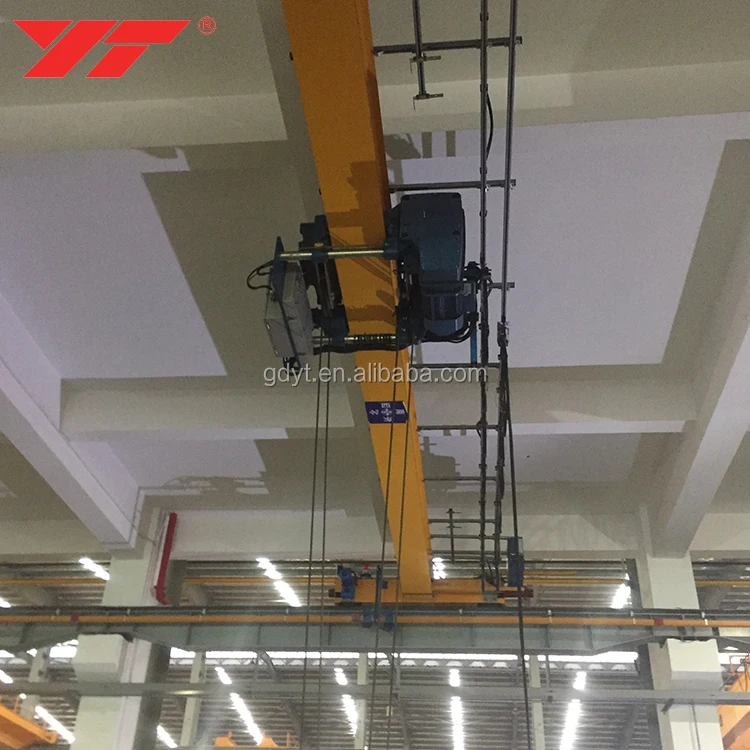 10ton European style Single-girder bridge crane