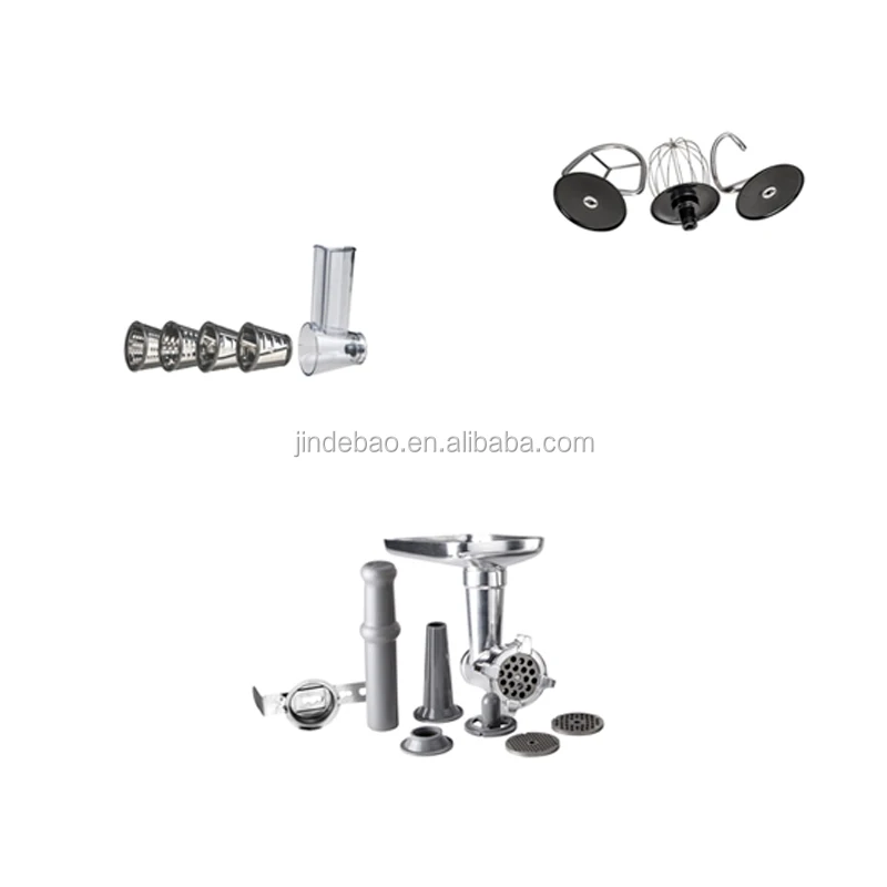 1200W Electric 5.0L SS Bowl Planetary Beating Action Stand Mixer and Meat Grinder