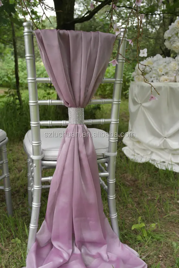 Популярный элегантный шифоновый стул с поясом и пряжкой