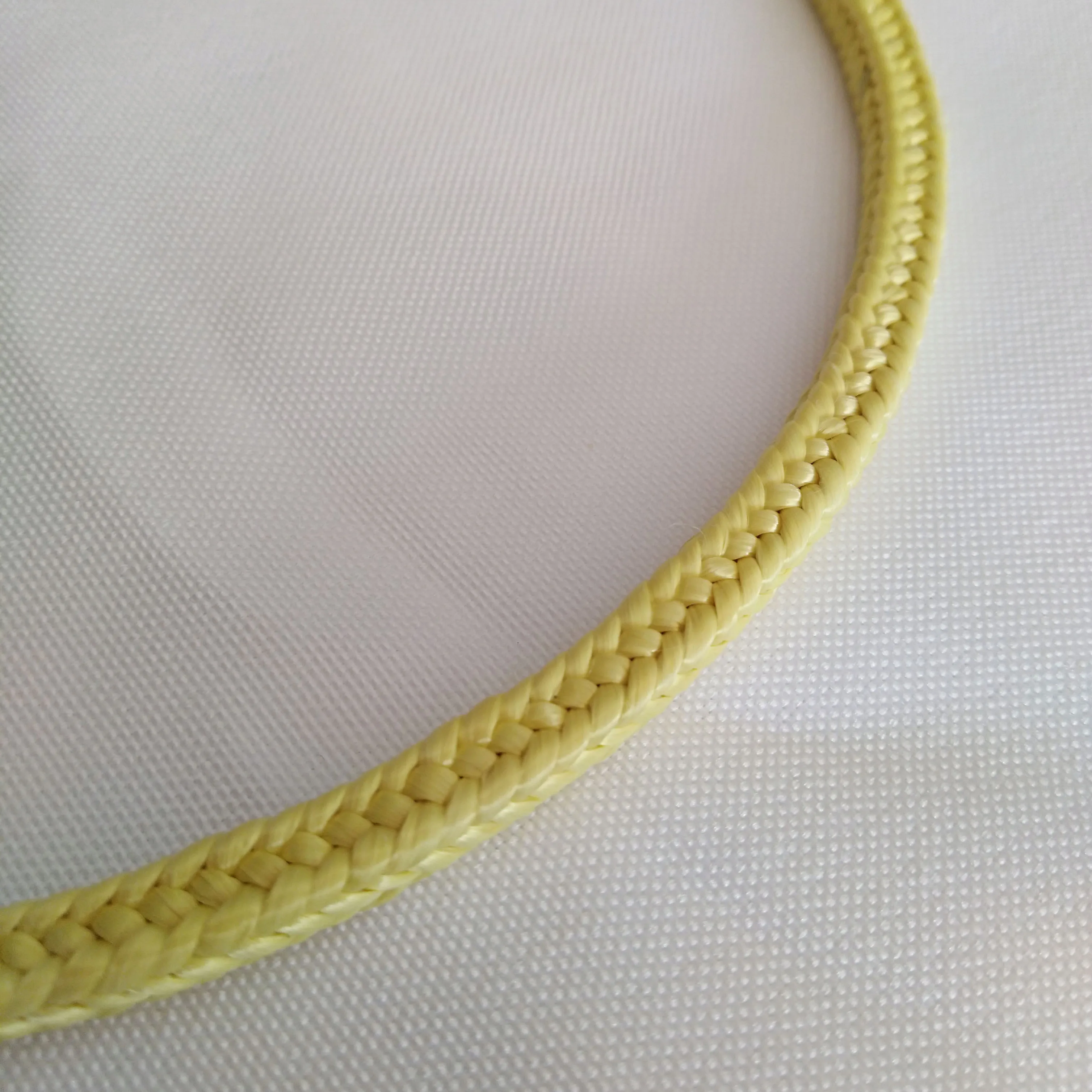 
480~500 degree centigrade heat resistant aramid rope and tape for glass tempering conveyor system 