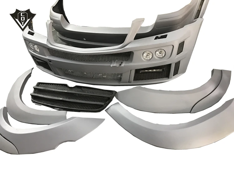 Для Mercede GL X164 тела комплект 2009-2012 год X164 barbus тела комплект из искусственной кожи