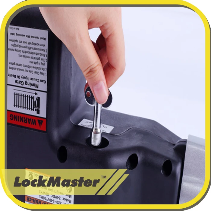LockMaster LM902/LM901 Each Arm 300kgs or 3 Meters Dual or Single Swing Gate Opener