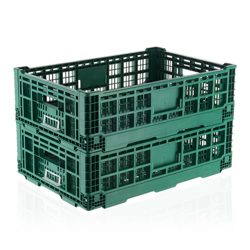 
Cheap wholesale collapsable plastic crates for tomatoes grapes 