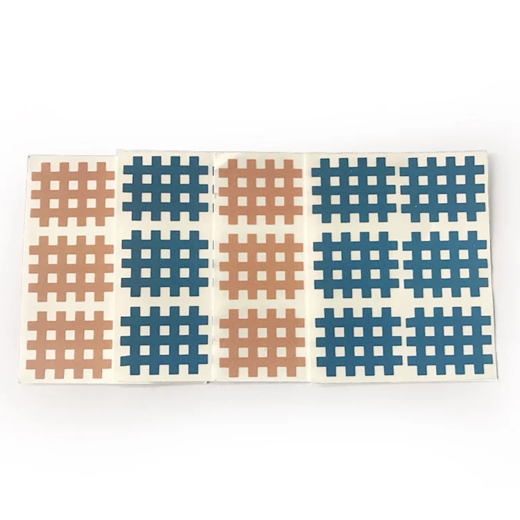 Free samples CE approved Kinesiology Cross Tape Cross patches for adjusting muscles and acupoints to relieve many kinds of pain