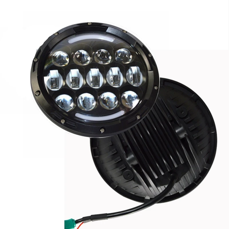 Kashine 72W LED Flood Work Light Bar 243W LED Chips Offroad LED Light Fog Lamp Driving Light for Car Truck Boat Tractor ATV SUV Jeep Pack of 2