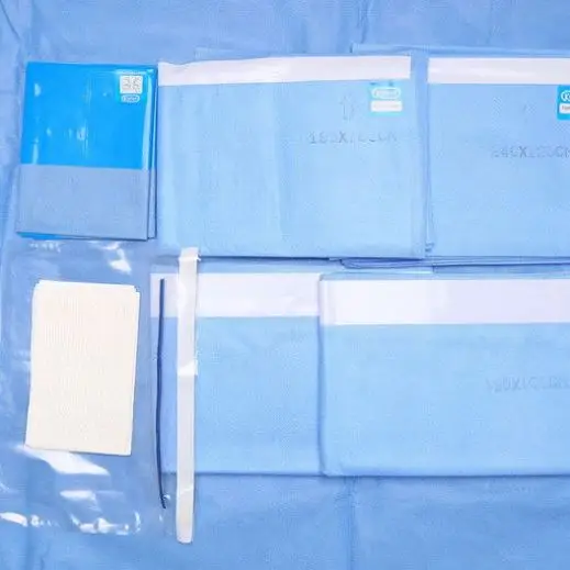 
EO Hospital Disposable Sterilized Hip Sterile Surgical Angiography Drape Pack 
