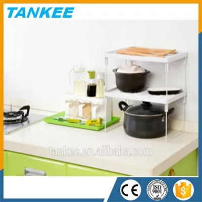 
Folding Shelves Storage Shelf Bathroom Kitchen Rack Space Shelving 