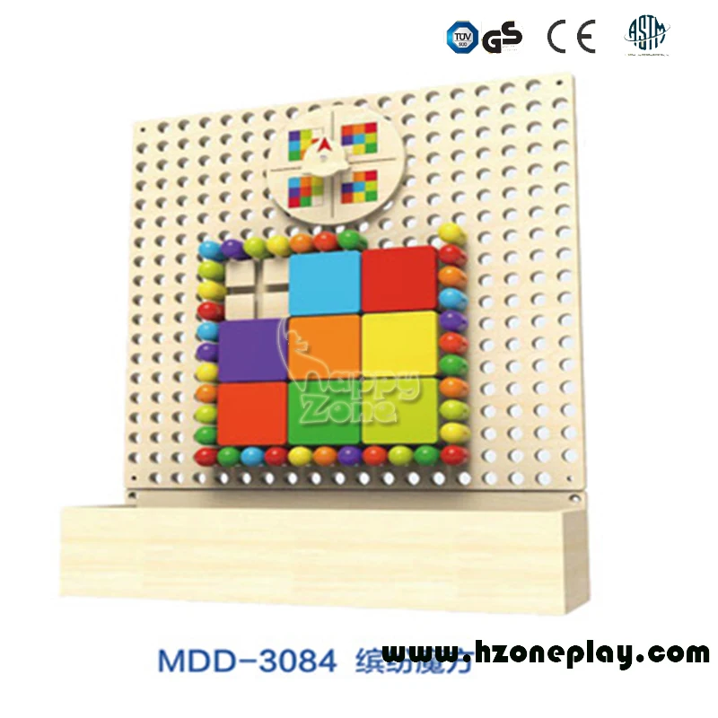 Educational Moving science board toys Activity Wall Panels for school kindergarten indoor playground