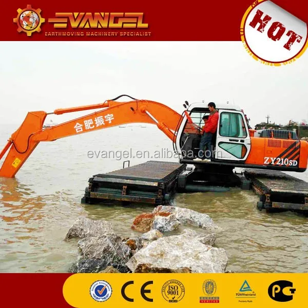 Zhengyu swamp excavator,cheap amphibious excavators on sales