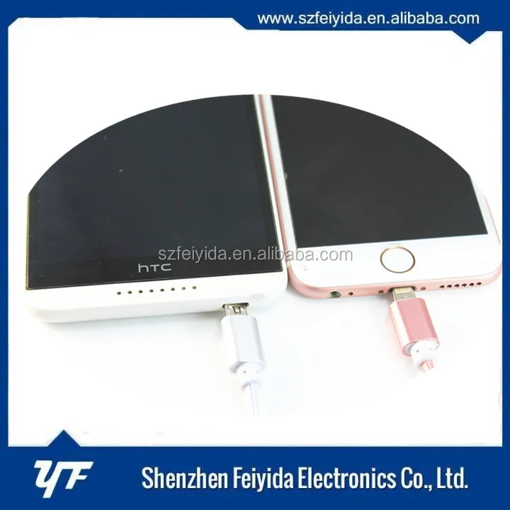 Мобильные Телефоны, Аксессуары Плетеный 2 in1 Micro Usb Кабель для Передачи Данных для iphone5