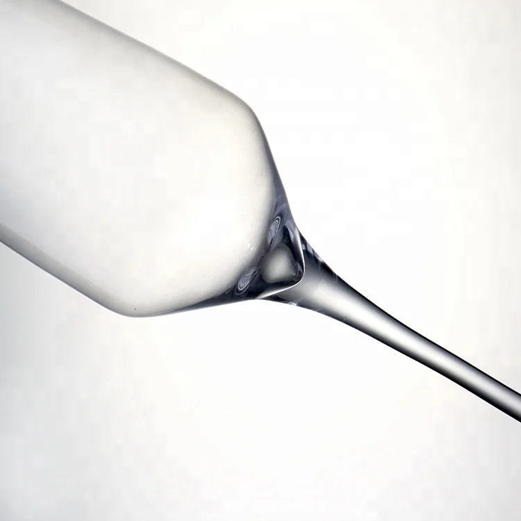 New design special celebrations hand blown crystal champagne glass