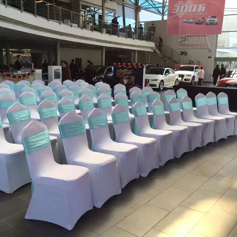 Hot sale factory selling cheap sapndex wedding chair cover